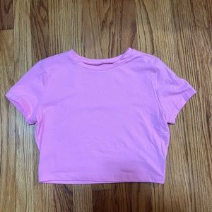 Target Wild Fable Pink and Burgundy Crop Tops
